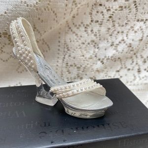 Just the Right Shoe by Raine Sea Pearl Heel Evening Shoe